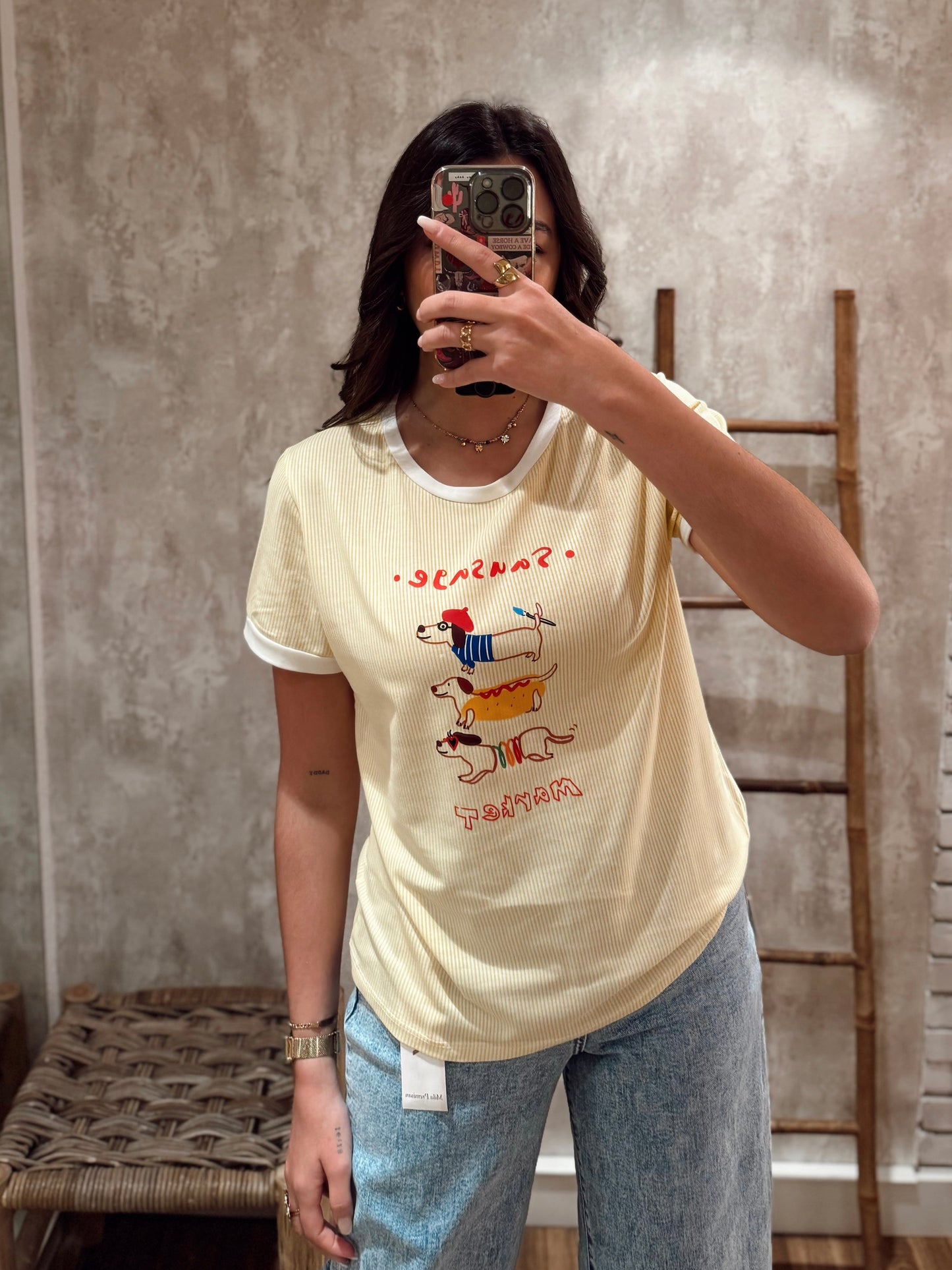 Camiseta con estampado
