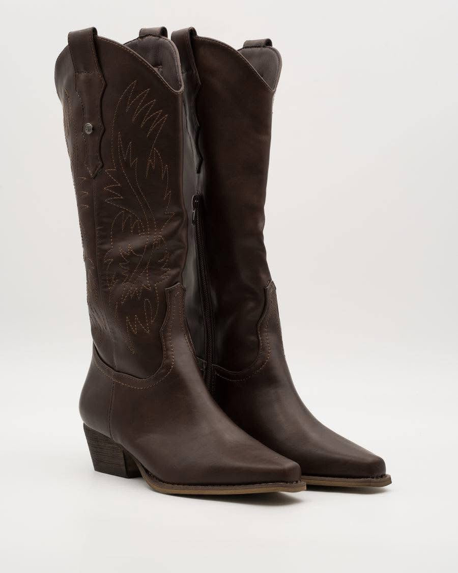 Bota Texana Castanha