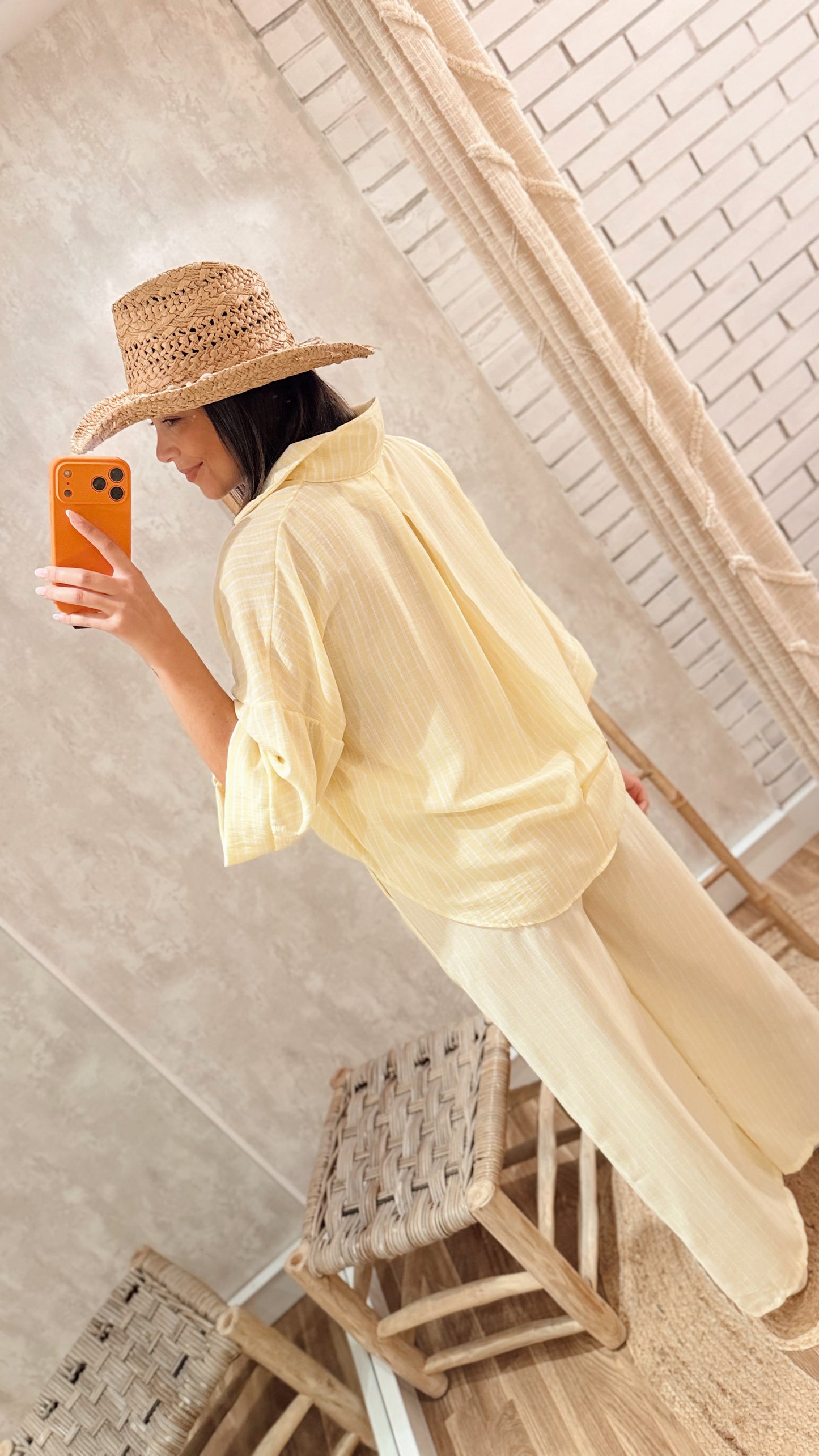 Camisa Oversized listada