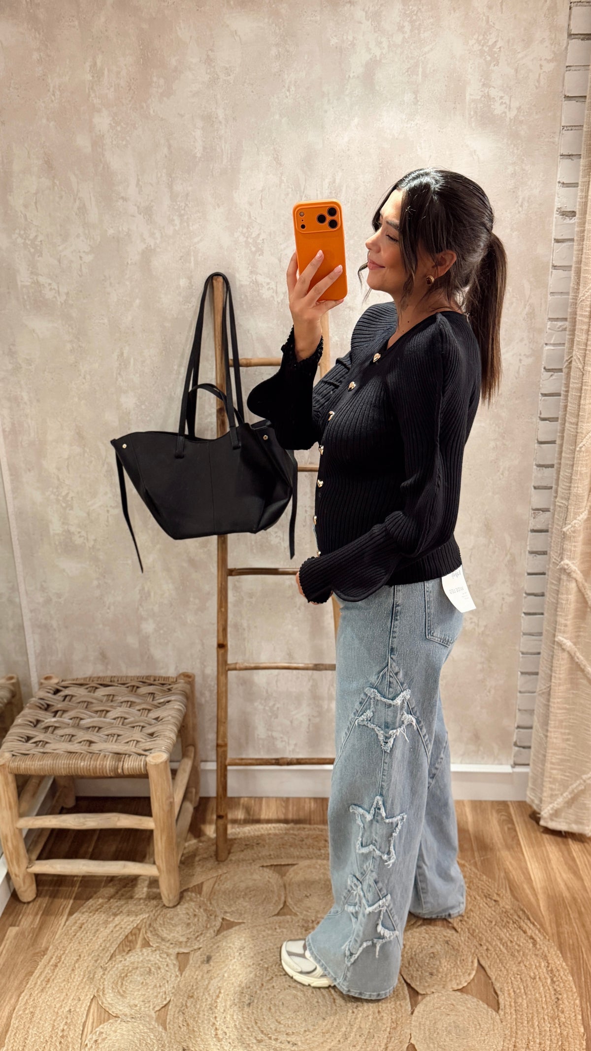 Jeans Wide Leg Star