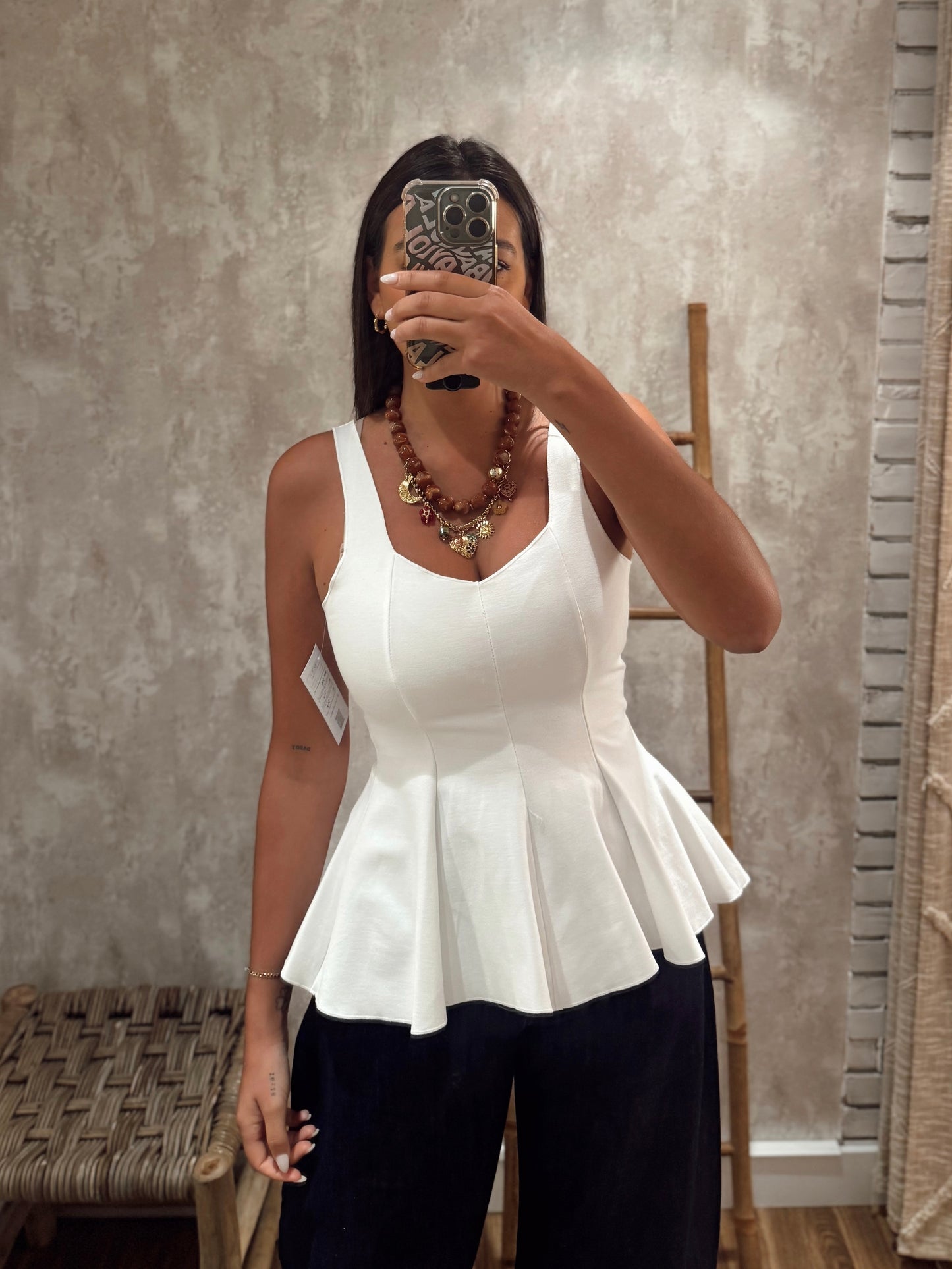 Top peplum