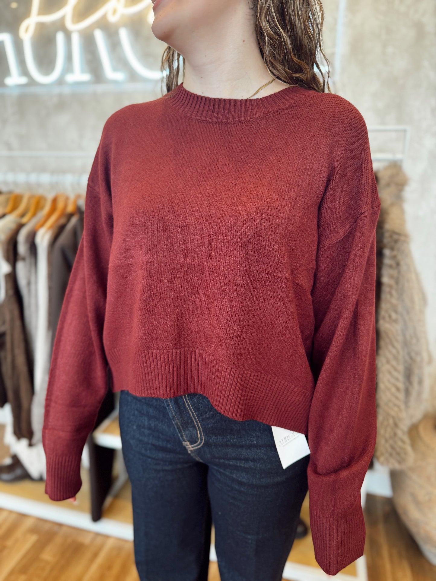 Malha básica oversized