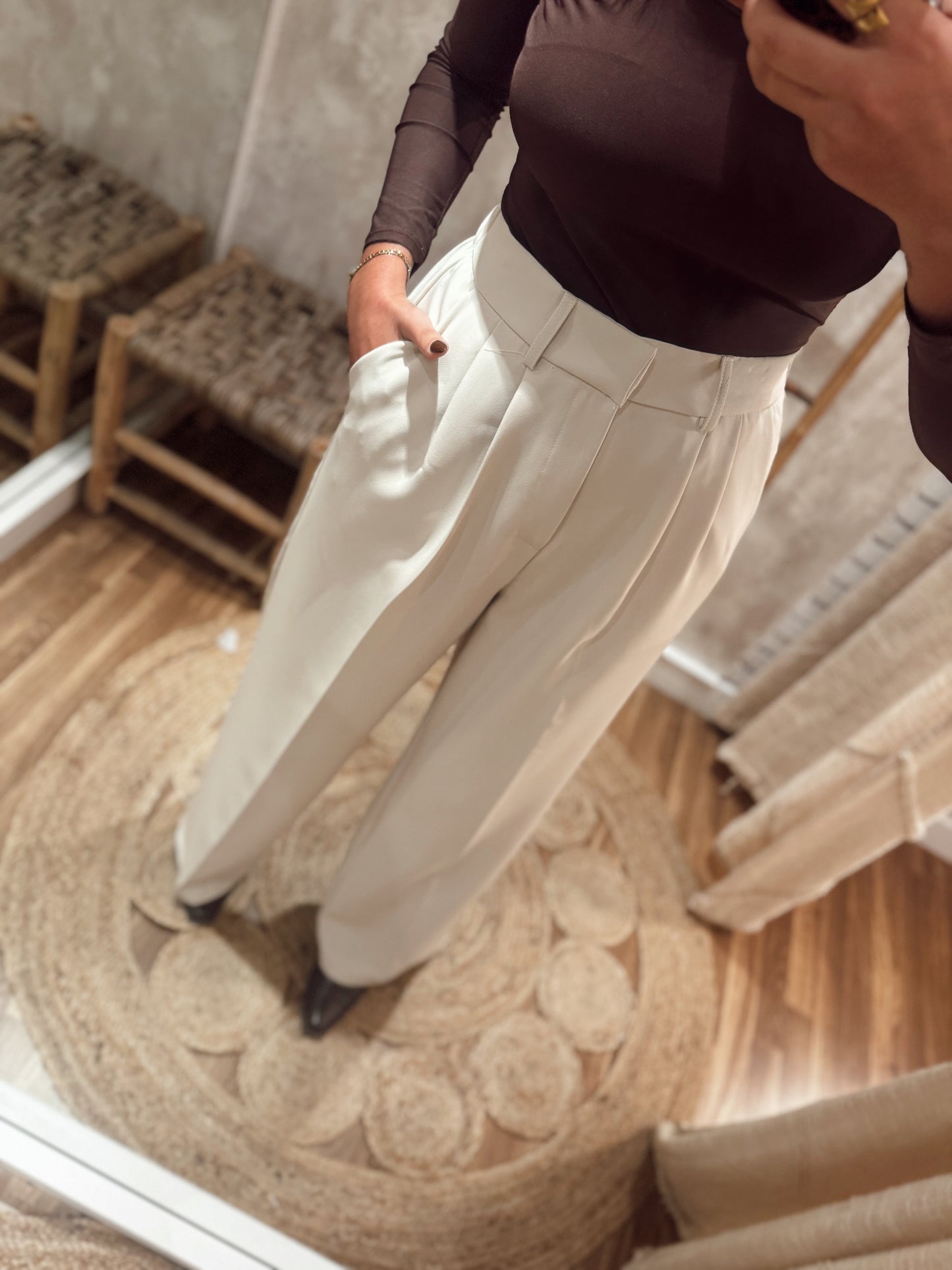 Calça de alfaiataria