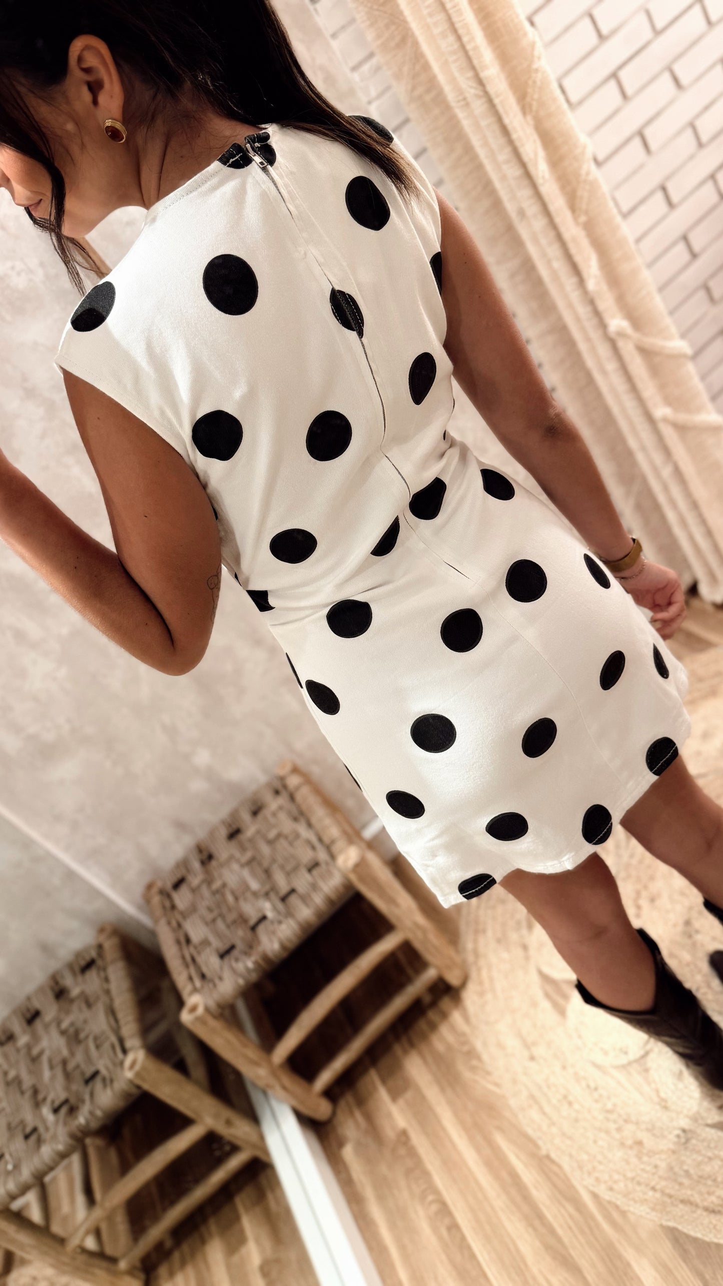 Vestido Ganga Polka Dots