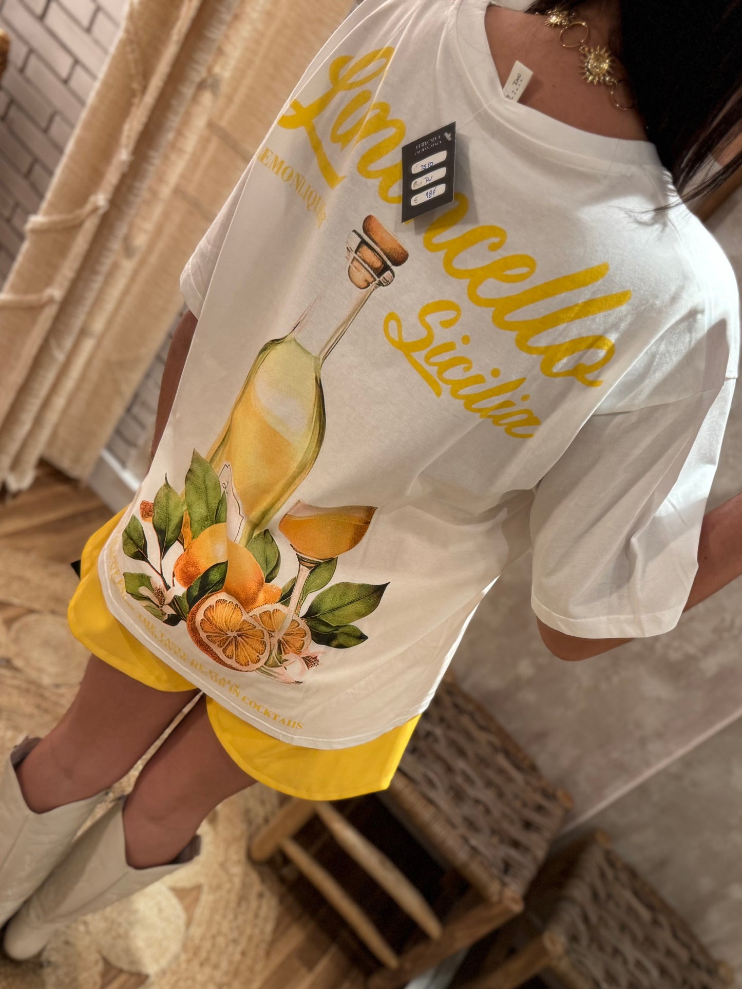 T-shirt c/estampa