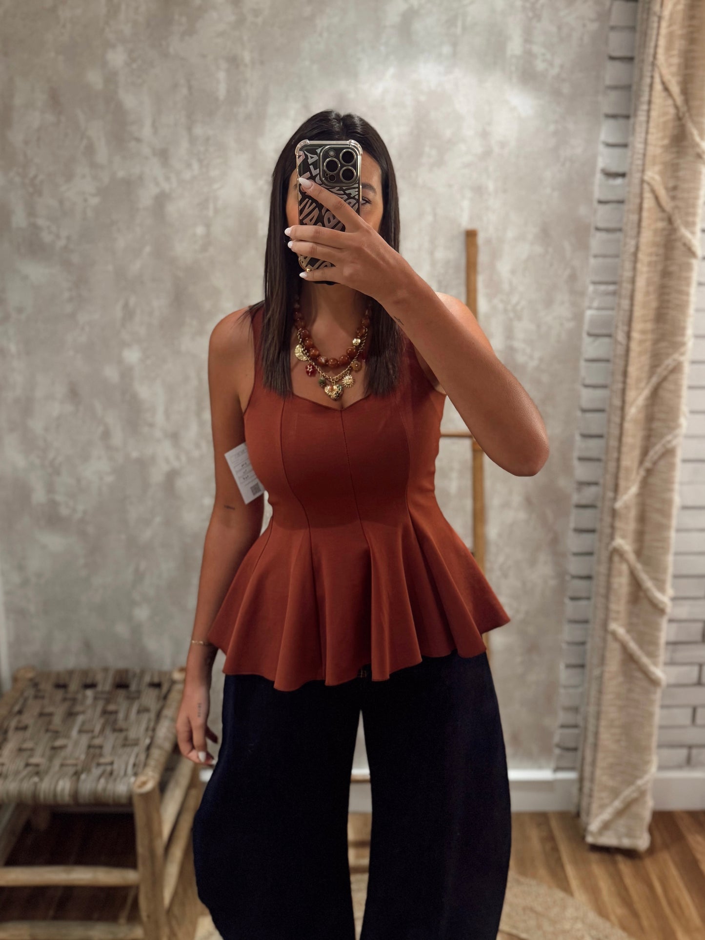 Top peplum