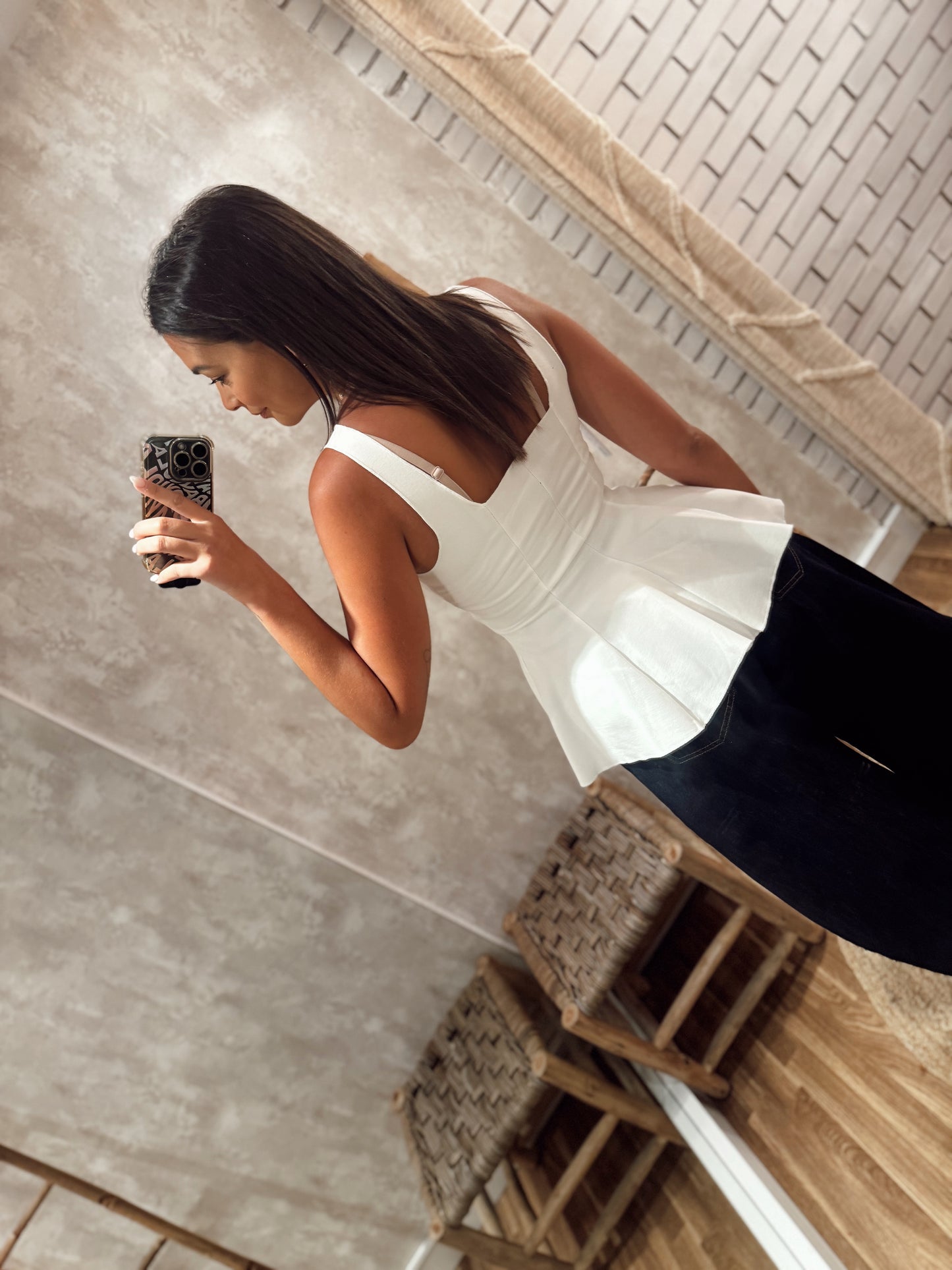 Top peplum