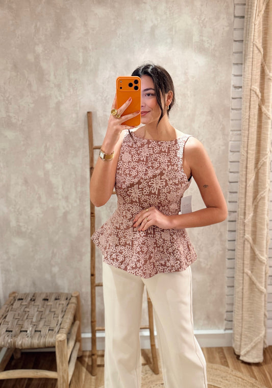 Top mocha mousse - Mochy