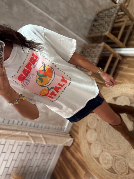 T-shirt “Capri Italy”