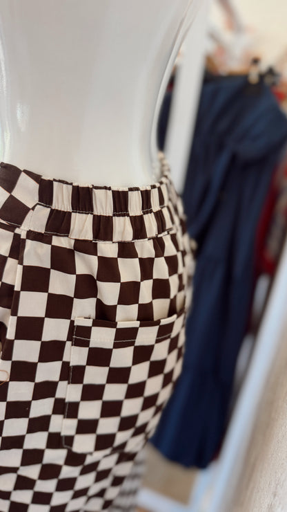 Calça Xadrez Checkerboard
