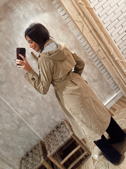 Gabardine com tecido impermeável