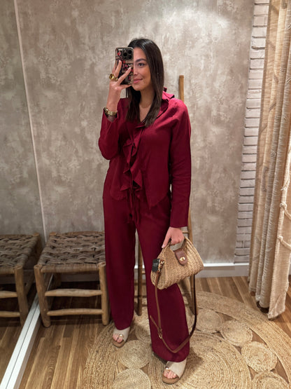 Conjunto da Mochy em linho