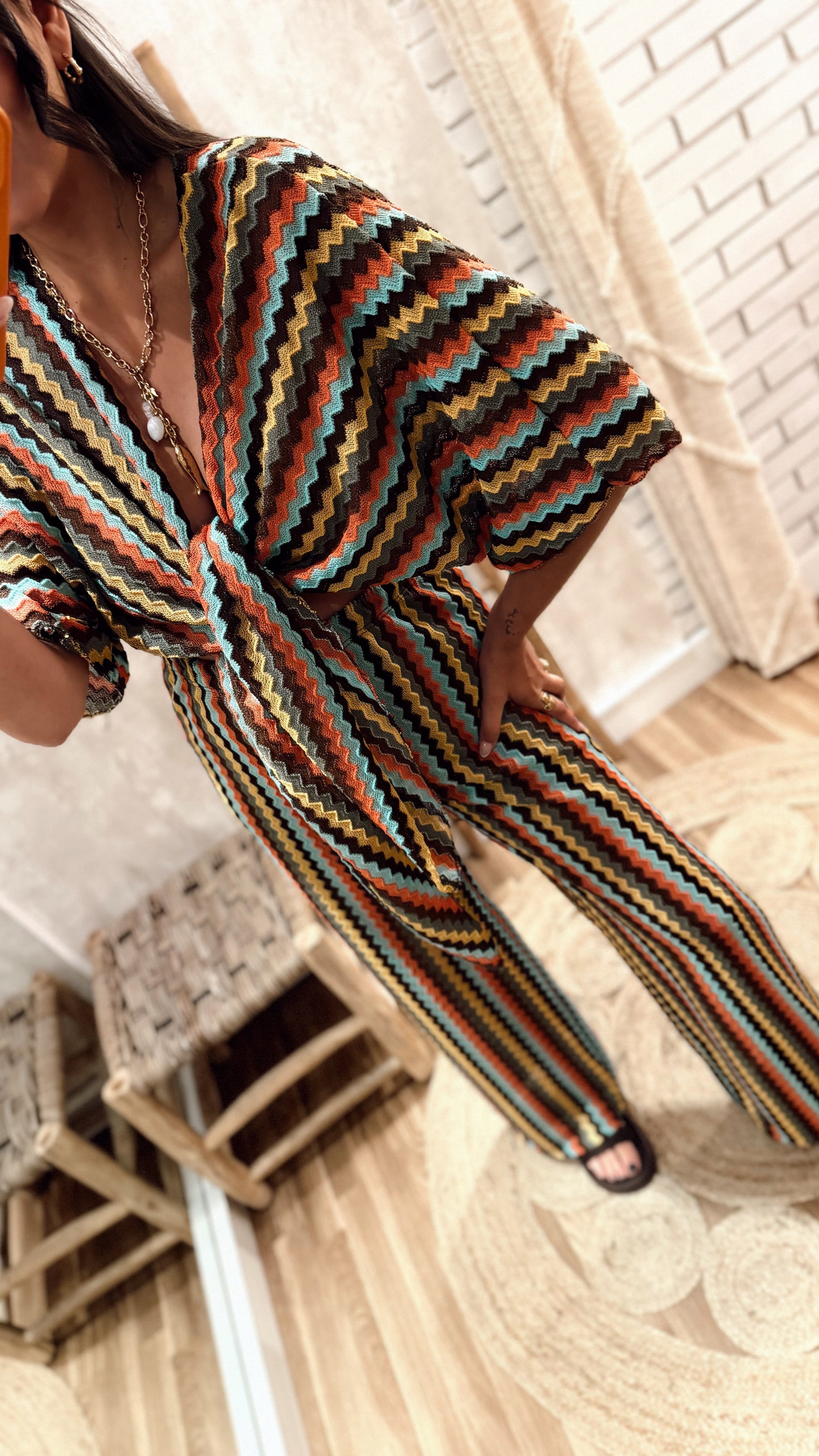 Conjunto Crochet Ondulado