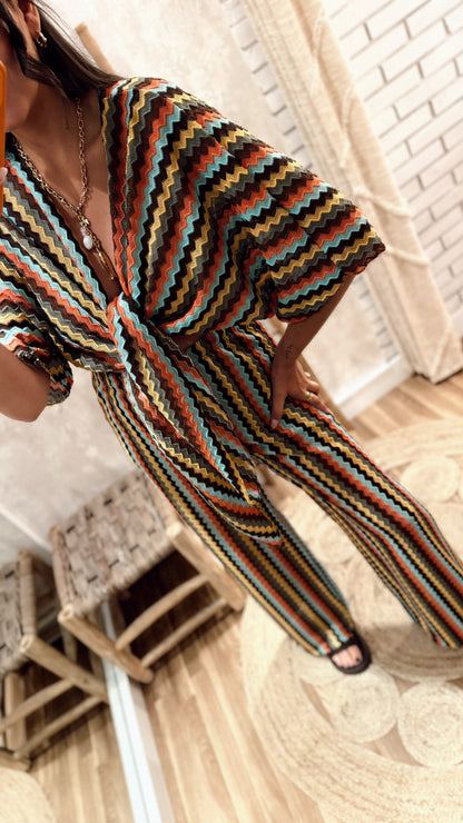 Conjunto Crochet Ondulado