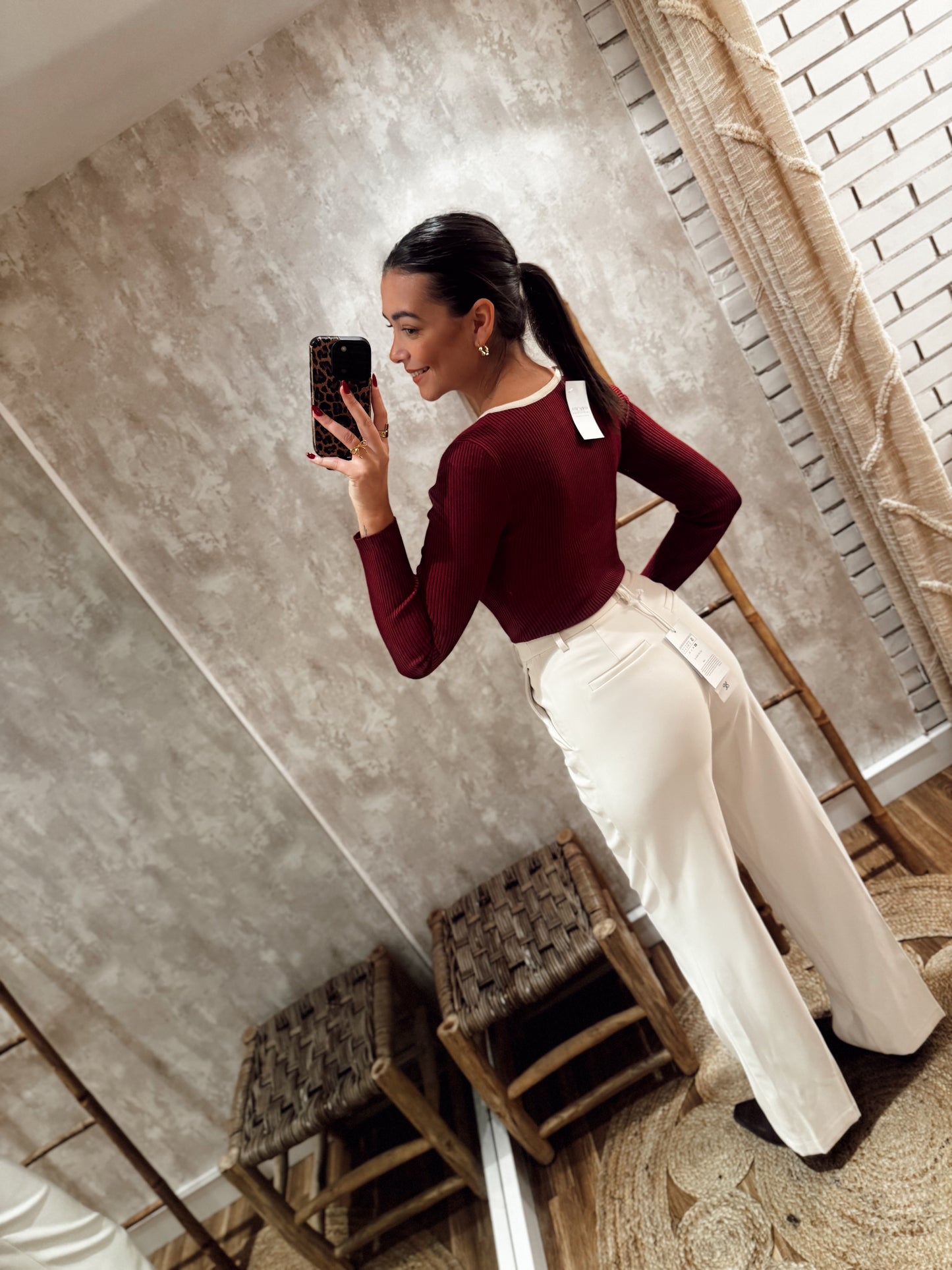 Calça de alfaiataria