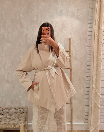 Gabardine Oversized - Mochy