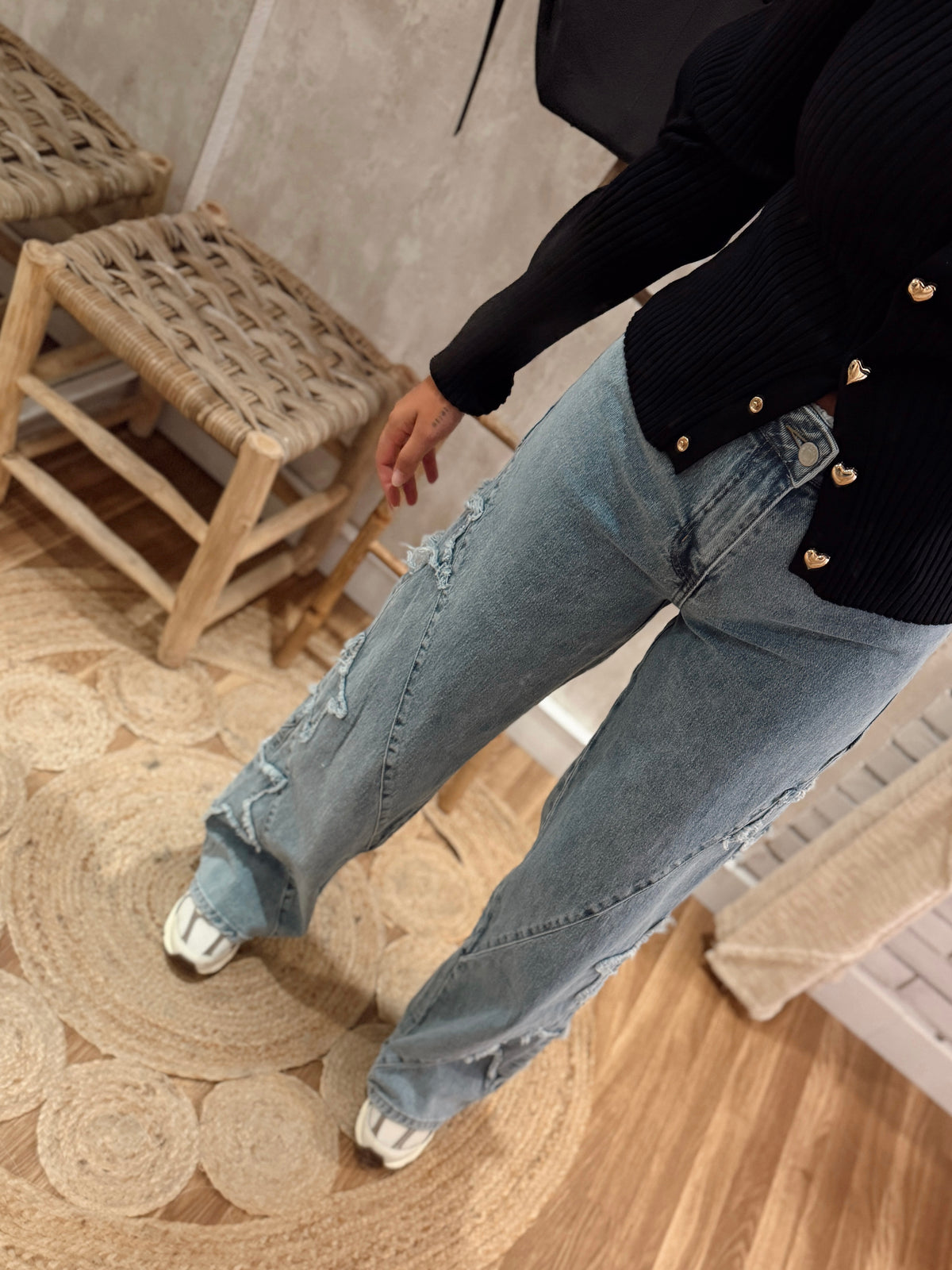 Jeans Wide Leg Star