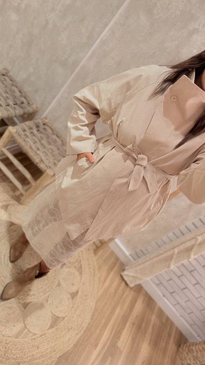 Gabardine Oversized - Mochy