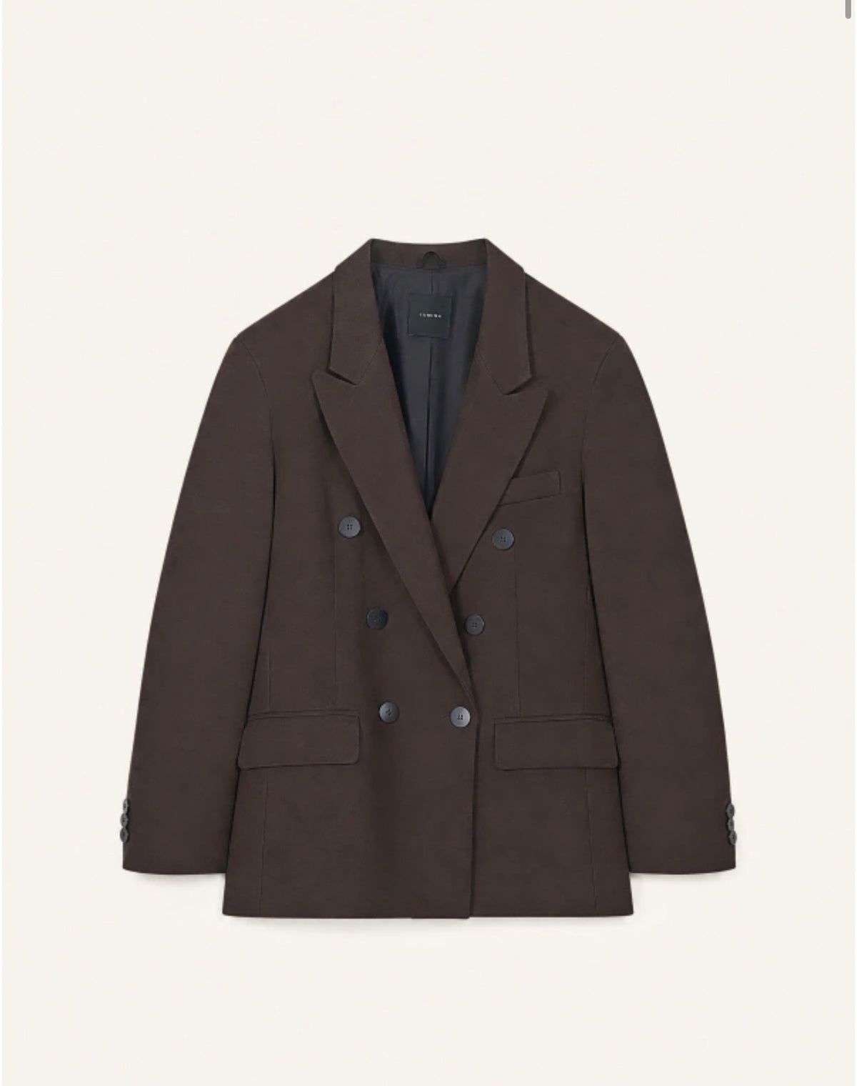Blazer Oversized Lumina - Castanho