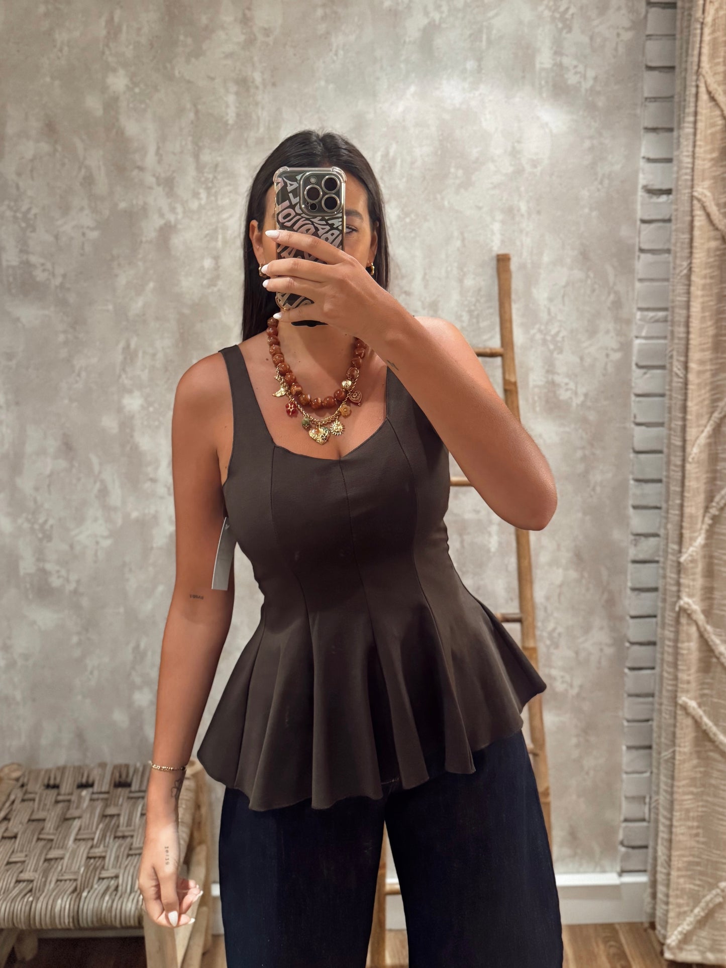 Top peplum