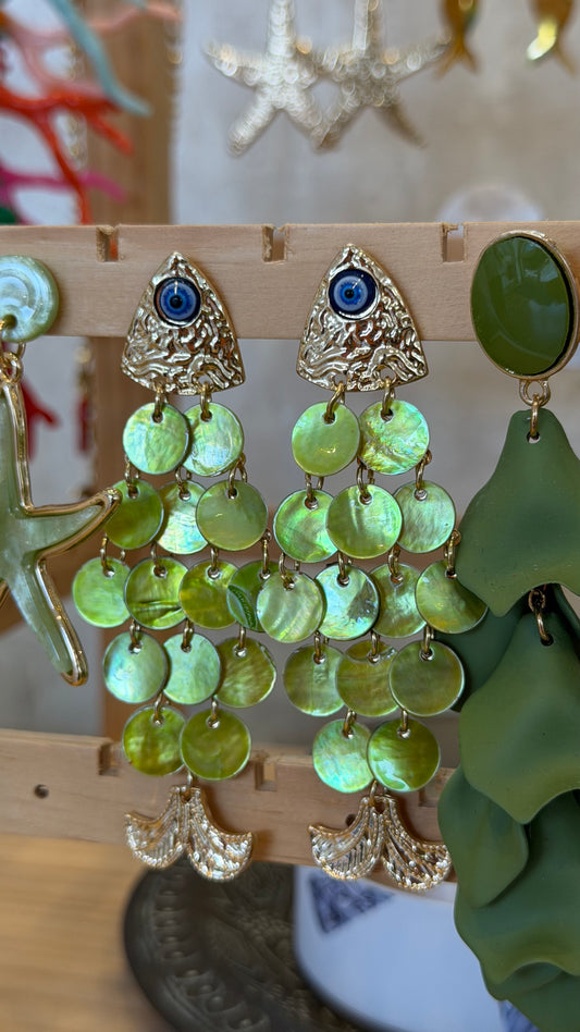 Brincos em aço inoxidável