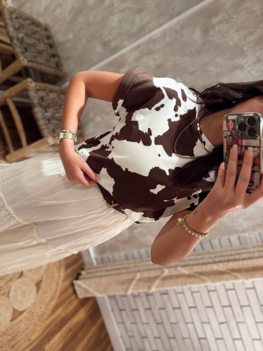 T-shirt Cow print