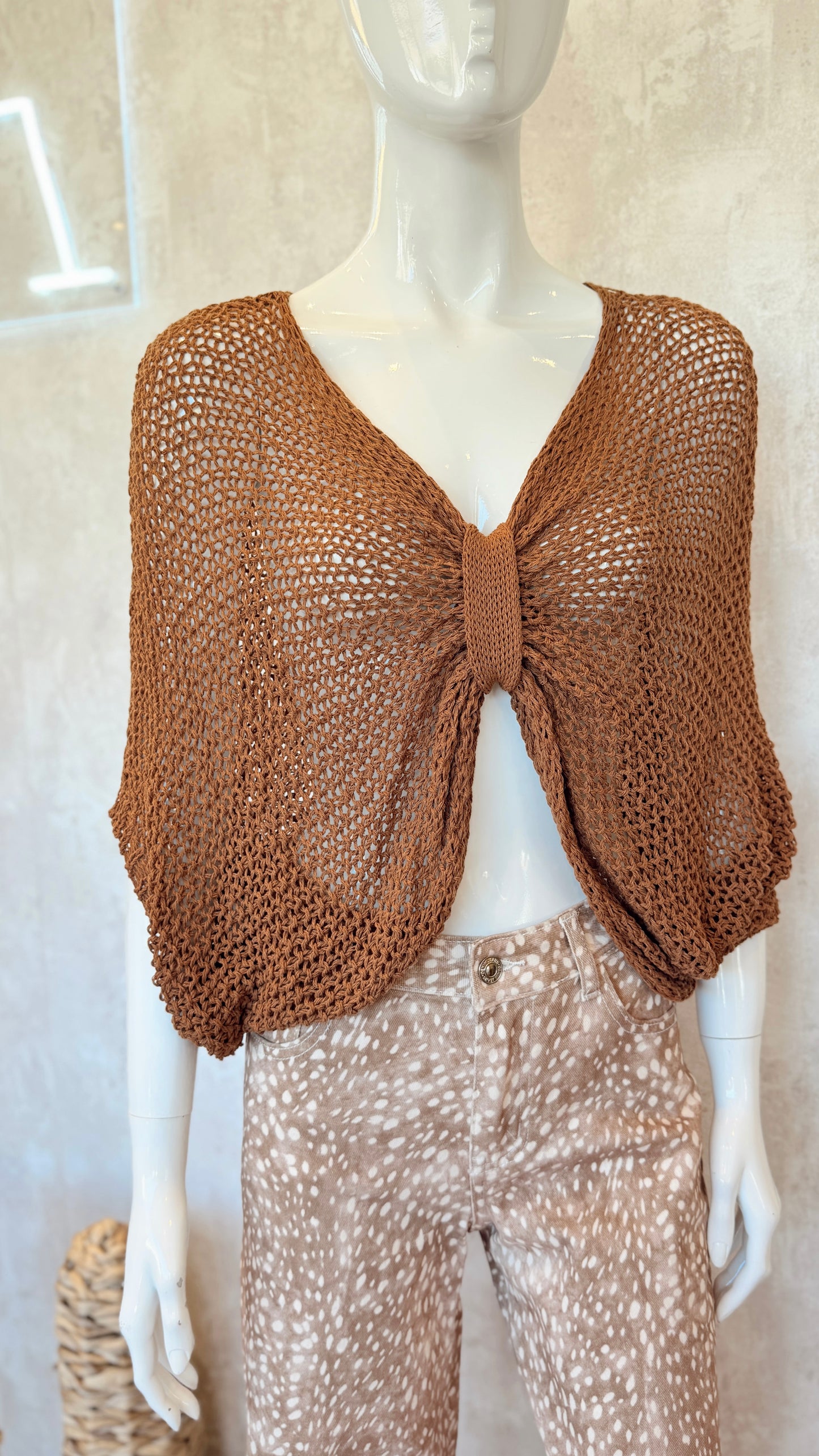 Blusa Malha Laço