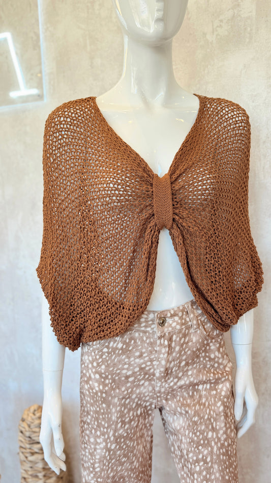 Blusa Malha Laço
