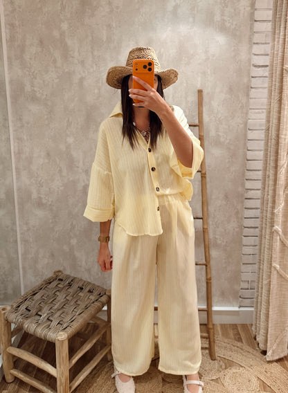 Camisa Oversized listada