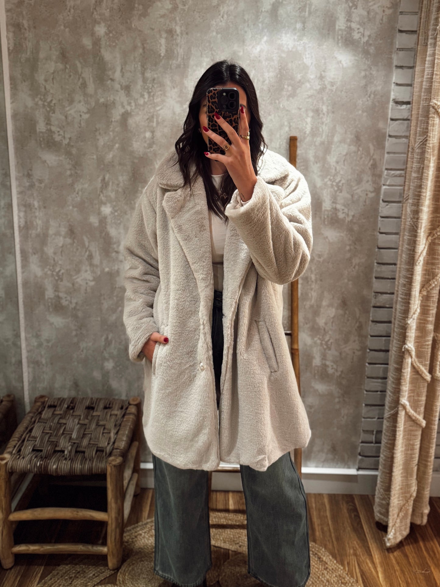 Casaco de pêlo curto