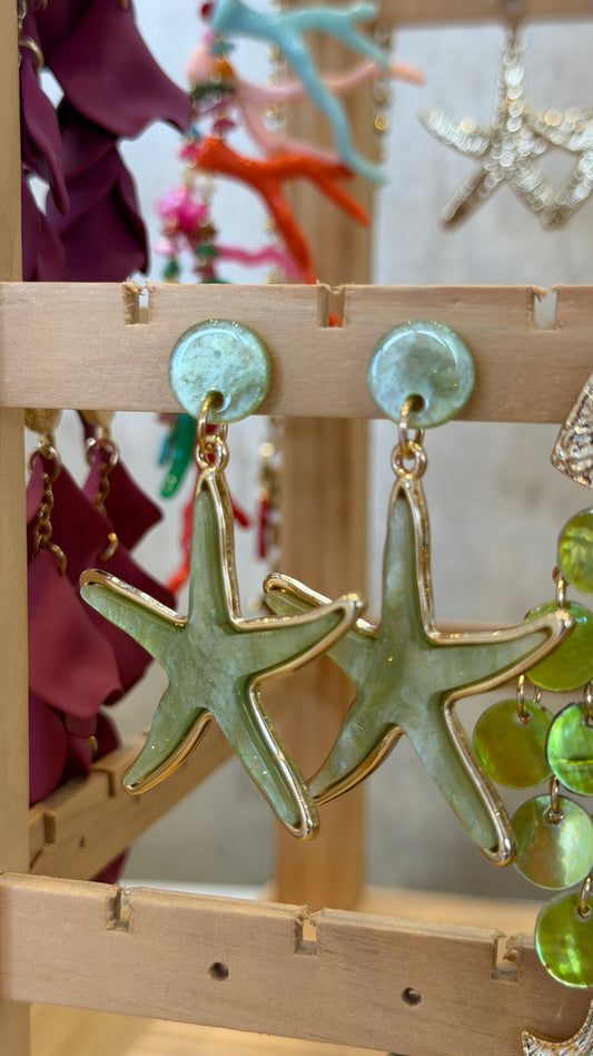 Brincos em aço inoxidável