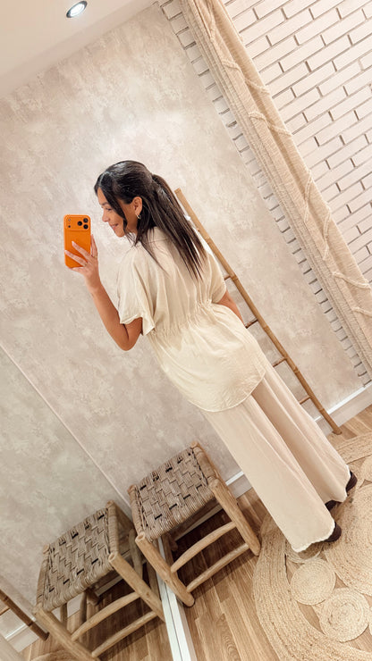 Conjunto camisa e calça