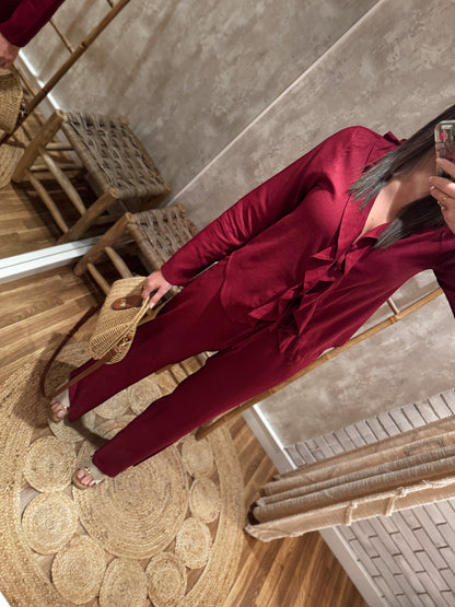 Conjunto da Mochy em linho