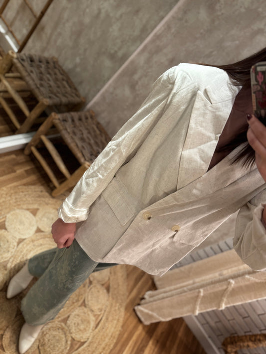 Blazer em Linho