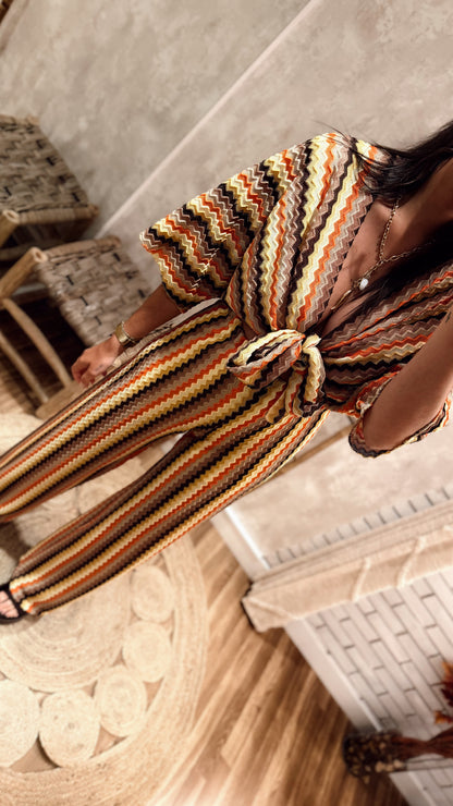 Conjunto Crochet Ondulado