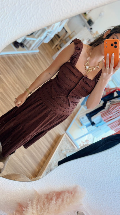 Conjunto Top & Saia Texturado