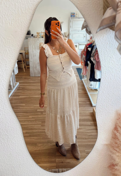 Conjunto Top & Saia Texturado
