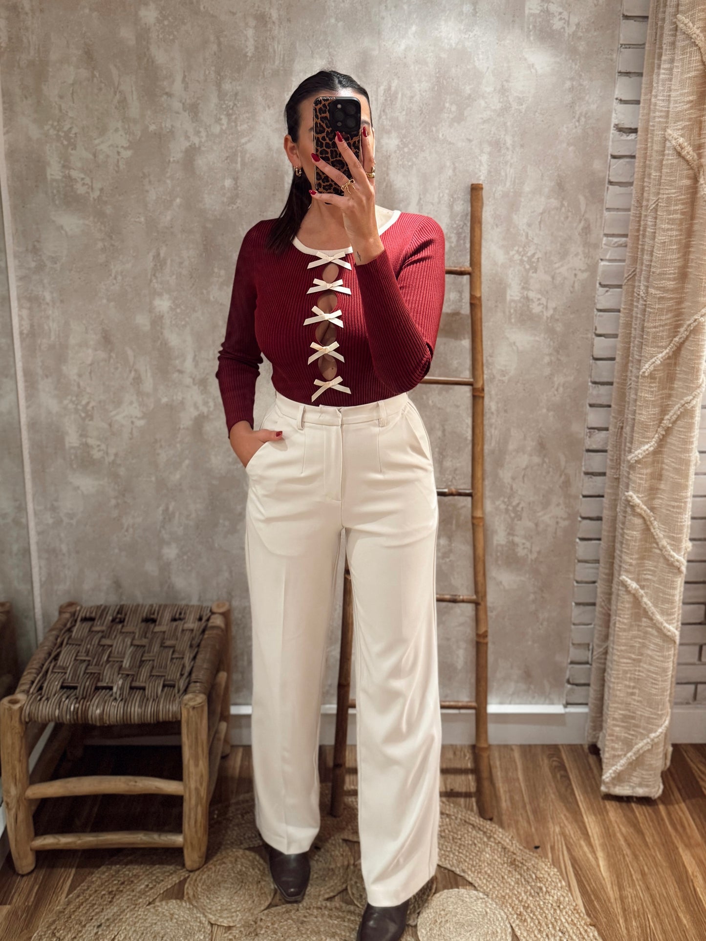 Calça de alfaiataria