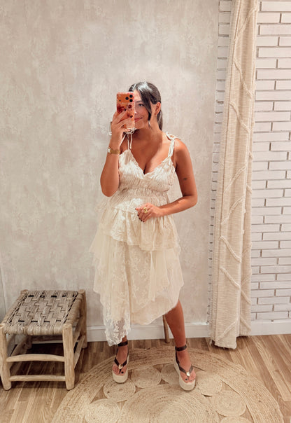 Conjunto em Renda Assimétrico Mochy