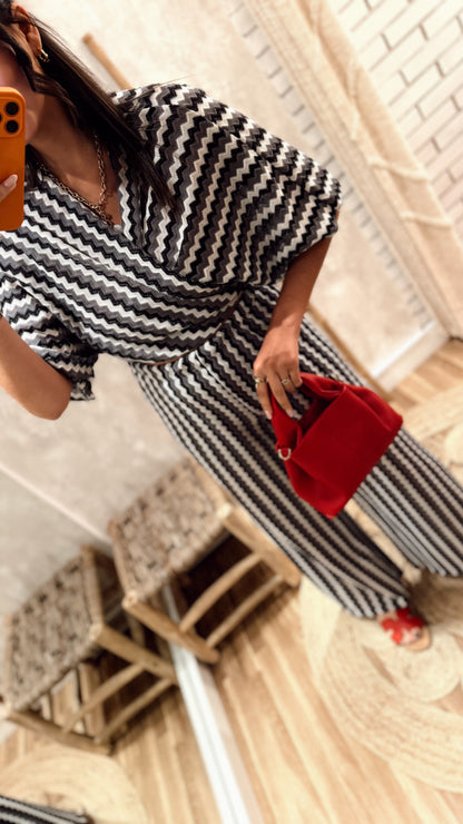 Conjunto Crochet Ondulado