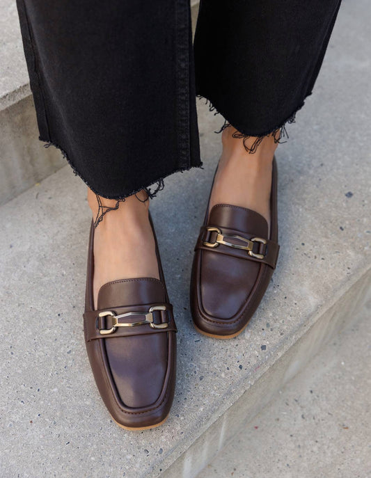 Loafer clássico – castanho