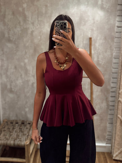 Top peplum
