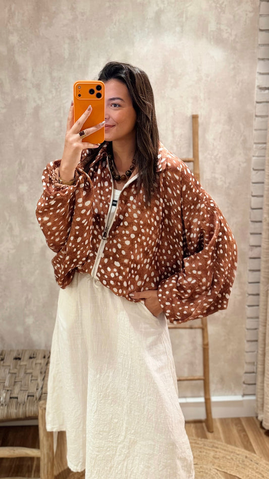 Bomber c/padrão Bambi