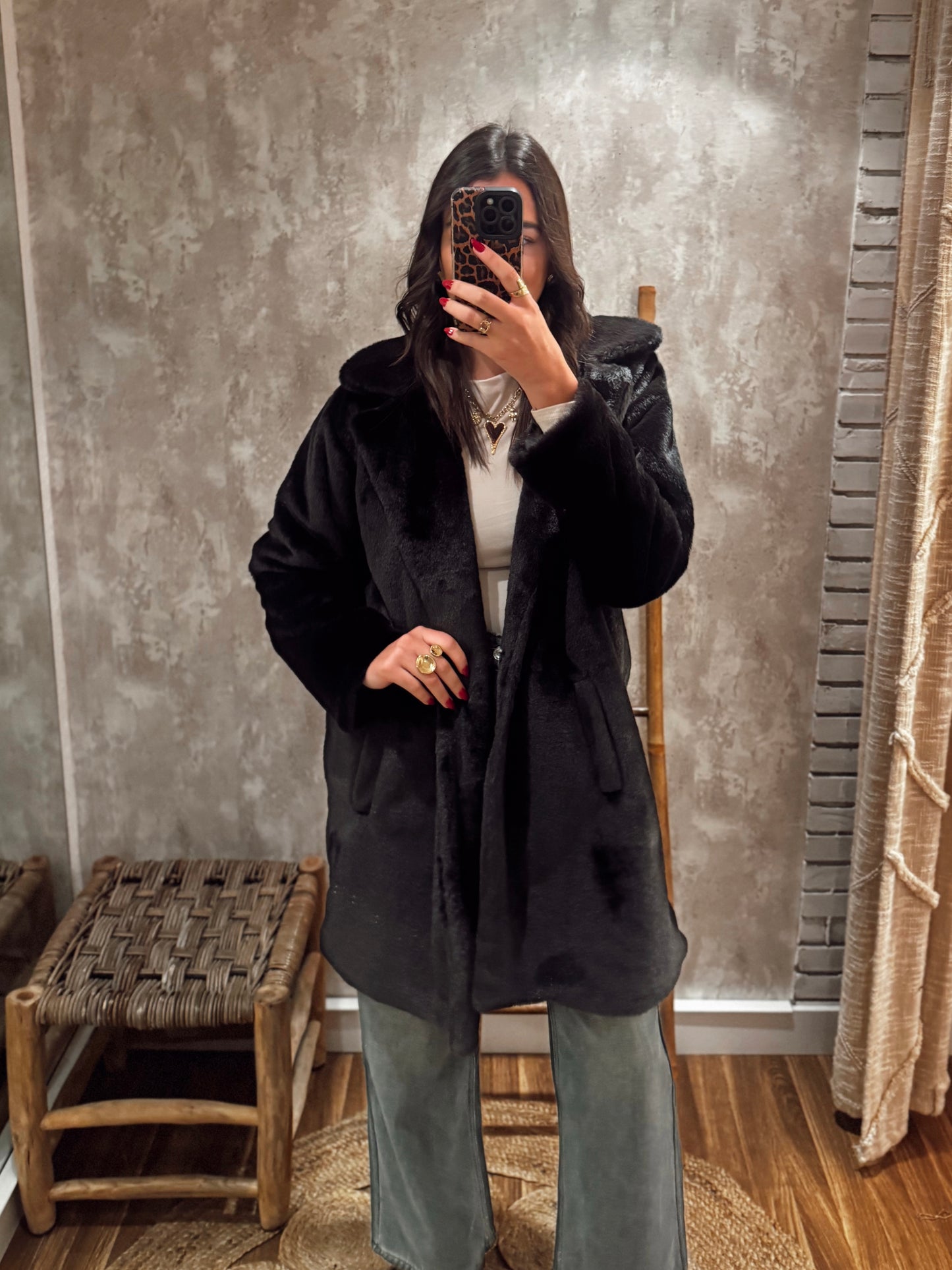 Casaco de pêlo curto