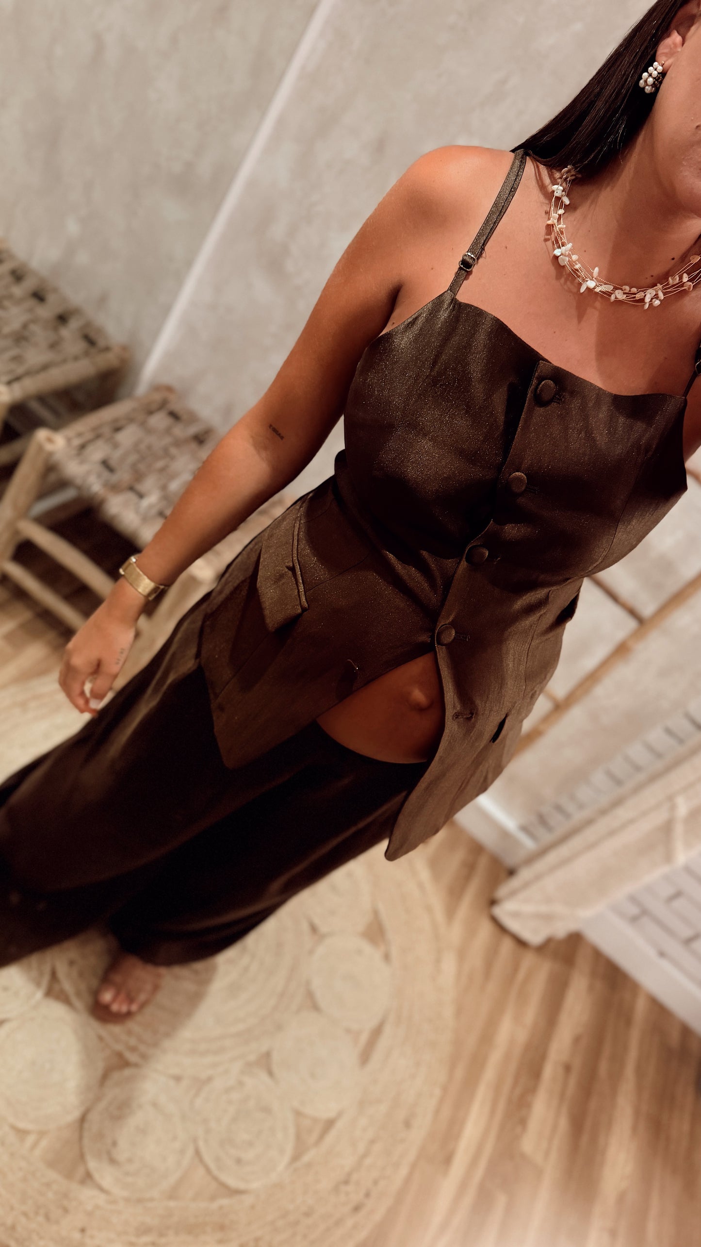 Conjunto colete e calça - Mochy