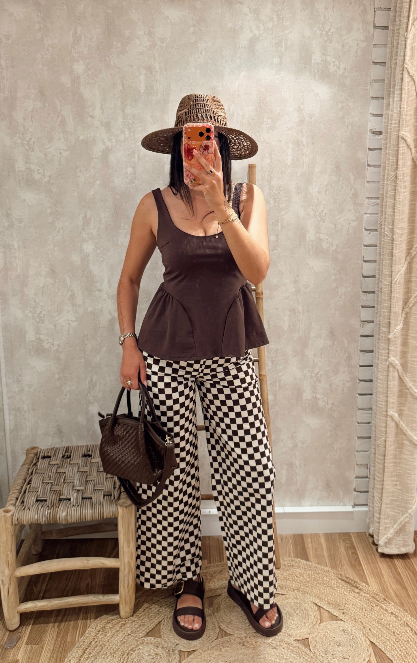 Calça Xadrez Checkerboard