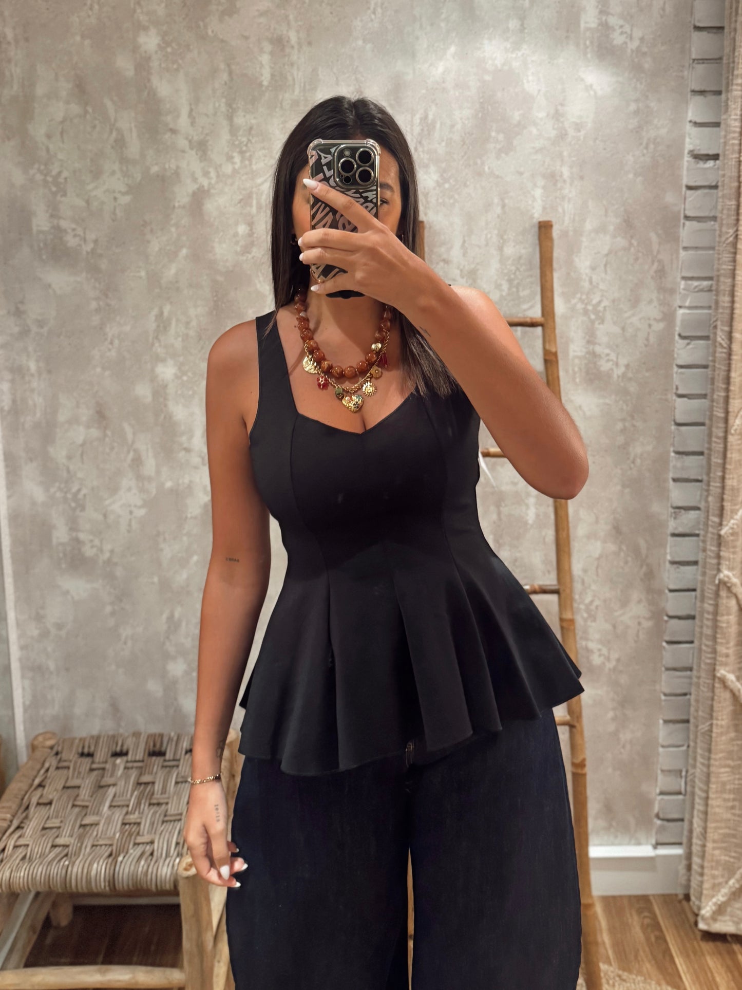 Top peplum