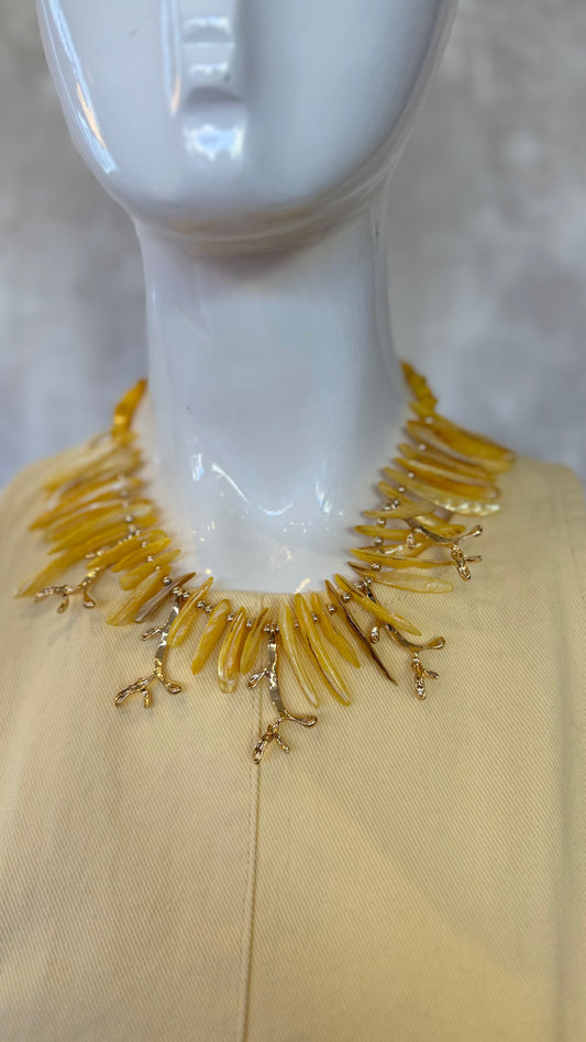 Colar em aço inoxidável