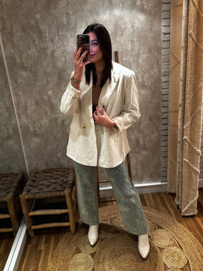 Blazer de lino