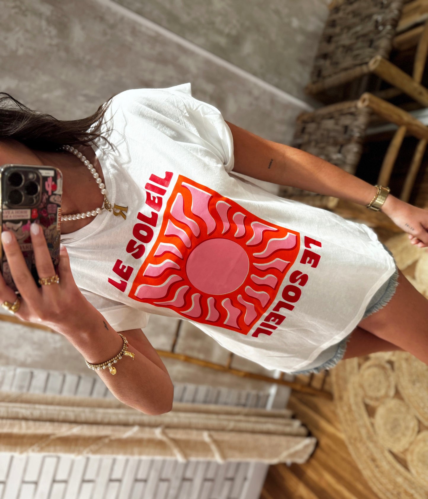 T-shirt estampada